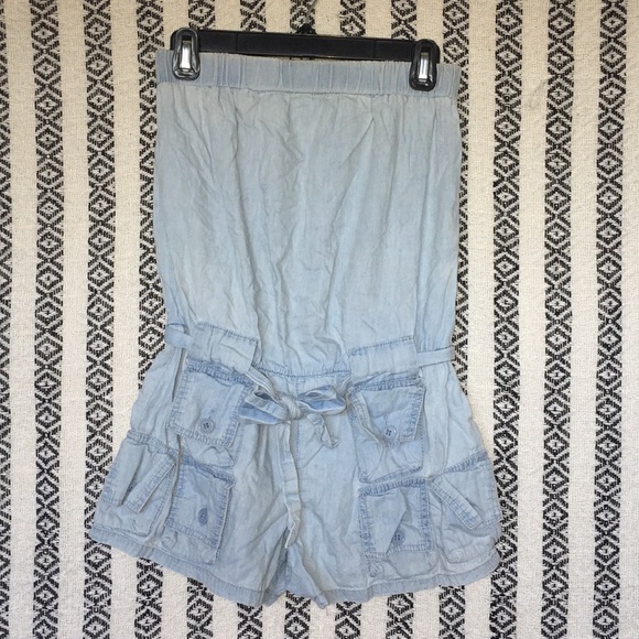 •Blue Papaya Romper• - Picture 1 of 4